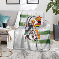 Zimbabwe Rugby The Champions 2025 Blanket Warriors Sable Antelope - Wonder Print Shop