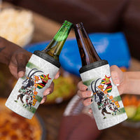 Zimbabwe Rugby The Champions 2025 4 in 1 Can Cooler Tumbler Warriors Sable Antelope - Wonder Print Shop