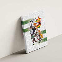 Zimbabwe Rugby The Champions 2025 Canvas Wall Art Warriors Sable Antelope - Wonder Print Shop