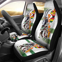 Zimbabwe Rugby The Champions 2025 Car Seat Cover Warriors Sable Antelope - Wonder Print Shop