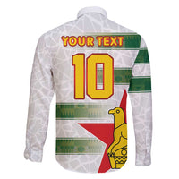 Custom Zimbabwe Rugby The Champions 2025 Family Matching Off Shoulder Short Dress and Hawaiian Shirt Warriors Sable Antelope - Wonder Print Shop