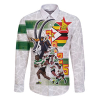 Custom Zimbabwe Rugby The Champions 2025 Family Matching Puletasi and Hawaiian Shirt Warriors Sable Antelope - Wonder Print Shop