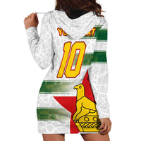 Custom Zimbabwe Rugby The Champions 2025 Hoodie Dress Warriors Sable Antelope - Wonder Print Shop