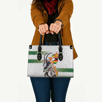 Zimbabwe Rugby The Champions 2025 Leather Bag Warriors Sable Antelope - Wonder Print Shop