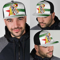 Zimbabwe Rugby The Champions 2025 Mesh Trucker Cap Warriors Sable Antelope - Wonder Print Shop