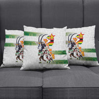 Zimbabwe Rugby The Champions 2025 Pillow Cover Warriors Sable Antelope - Wonder Print Shop