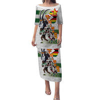 Custom Zimbabwe Rugby The Champions 2025 Puletasi Warriors Sable Antelope - Wonder Print Shop