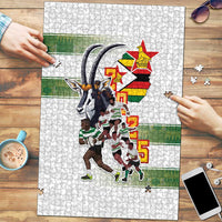 Zimbabwe Rugby The Champions 2025 Puzzle Warriors Sable Antelope - Wonder Print Shop