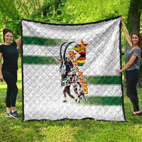 Zimbabwe Rugby The Champions 2025 Quilt Warriors Sable Antelope - Wonder Print Shop