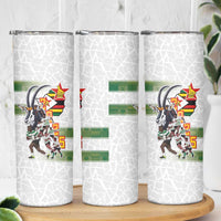 Zimbabwe Rugby The Champions 2025 Skinny Tumbler Warriors Sable Antelope - Wonder Print Shop