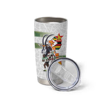 Zimbabwe Rugby The Champions 2025 Tumbler Cup Warriors Sable Antelope - Wonder Print Shop