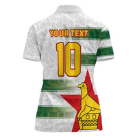 Custom Zimbabwe Rugby The Champions 2025 Women Polo Shirt Warriors Sable Antelope - Wonder Print Shop