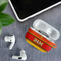 Zimbabwe Cricket AirPods Case African Heritage Stripes Style - Wonder Print Shop