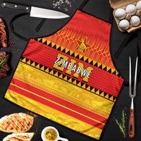 Zimbabwe Cricket Apron African Heritage Stripes Style - Wonder Print Shop