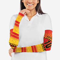 Zimbabwe Cricket Arm Sleeves African Heritage Stripes Style - Wonder Print Shop