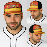 Zimbabwe Cricket Baseball Net Cap African Heritage Stripes Style - Wonder Print Shop