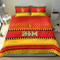 Zimbabwe Cricket Bedding Set African Heritage Stripes Style - Wonder Print Shop