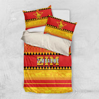 Zimbabwe Cricket Bedding Set African Heritage Stripes Style - Wonder Print Shop
