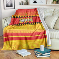 Zimbabwe Cricket Blanket African Heritage Stripes Style - Wonder Print Shop