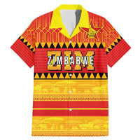 Custom Zimbabwe Cricket Family Matching Mermaid Dress and Hawaiian Shirt African Heritage Stripes Style - Wonder Print Shop