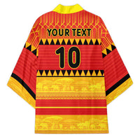 Custom Zimbabwe Cricket Kimono African Heritage Stripes Style - Wonder Print Shop