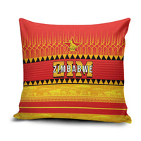 Zimbabwe Cricket Pillow Cover African Heritage Stripes Style - Wonder Print Shop