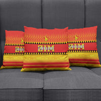 Zimbabwe Cricket Pillow Cover African Heritage Stripes Style - Wonder Print Shop