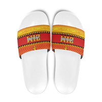 Zimbabwe Cricket Slide Sandals African Heritage Stripes Style - Wonder Print Shop