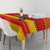 Zimbabwe Cricket Tablecloth African Heritage Stripes Style - Wonder Print Shop