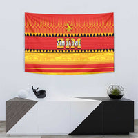 Zimbabwe Cricket Tapestry African Heritage Stripes Style - Wonder Print Shop