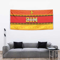 Zimbabwe Cricket Tapestry African Heritage Stripes Style - Wonder Print Shop