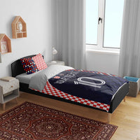Custom Croatia Football Go Checkered Ones Bedding Set