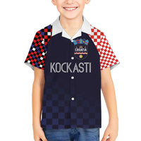 Custom Croatia Football Go Checkered Ones Hawaiian Shirt
