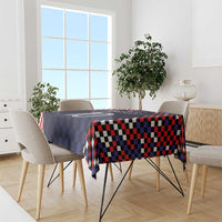 Custom Croatia Football Go Checkered Ones Tablecloth - Wonder Print Shop