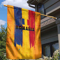 Personalized Romania Flag Day Garden Flag Traditional Pattern Royal Style
