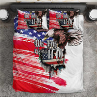 The United States Independence Day Bedding Set We The People Watercolor Style