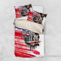 The United States Independence Day Bedding Set We The People Watercolor Style