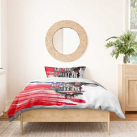 The United States Independence Day Bedding Set We The People Watercolor Style