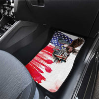 The United States Independence Day Car Mats We The People Watercolor Style