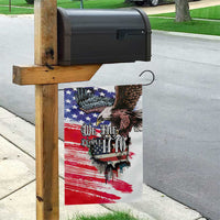 The United States Independence Day Garden Flag We The People Watercolor Style