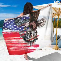 The United States Independence Day Sarong We The People Watercolor Style