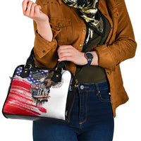 The United States Independence Day Shoulder Handbag We The People Watercolor Style