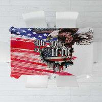 The United States Independence Day Tablecloth We The People Watercolor Style