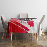 The United States Independence Day Tablecloth We The People Watercolor Style
