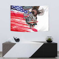 The United States Independence Day Tapestry We The People Watercolor Style
