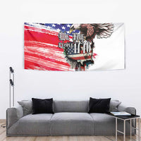 The United States Independence Day Tapestry We The People Watercolor Style
