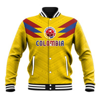 Colombia National Football Custom Baseball Jacket Glory 2026 Inspired Sombrero Vueltiao