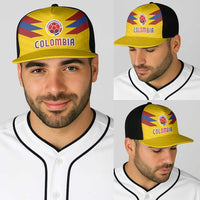Colombia National Football Baseball Net Cap Glory 2026-Inspired Sombrero Vueltiao