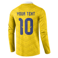 Colombia National Football Custom Button Sweatshirt Glory 2026 Inspired Sombrero Vueltiao