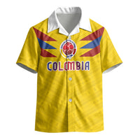 Colombia National Football Custom Kid Hawaiian Shirt Glory 2026 Inspired Sombrero Vueltiao